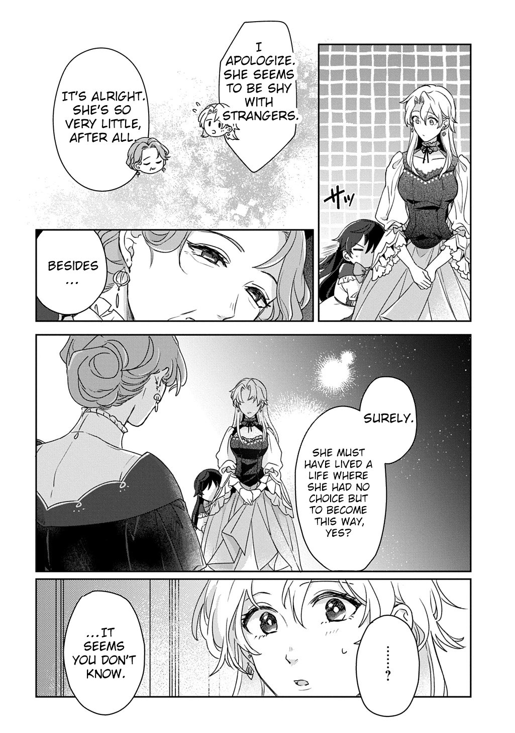 The Saint Is Five, So I'll Just Be the Decorative Queen. Chapter 4 Page 6